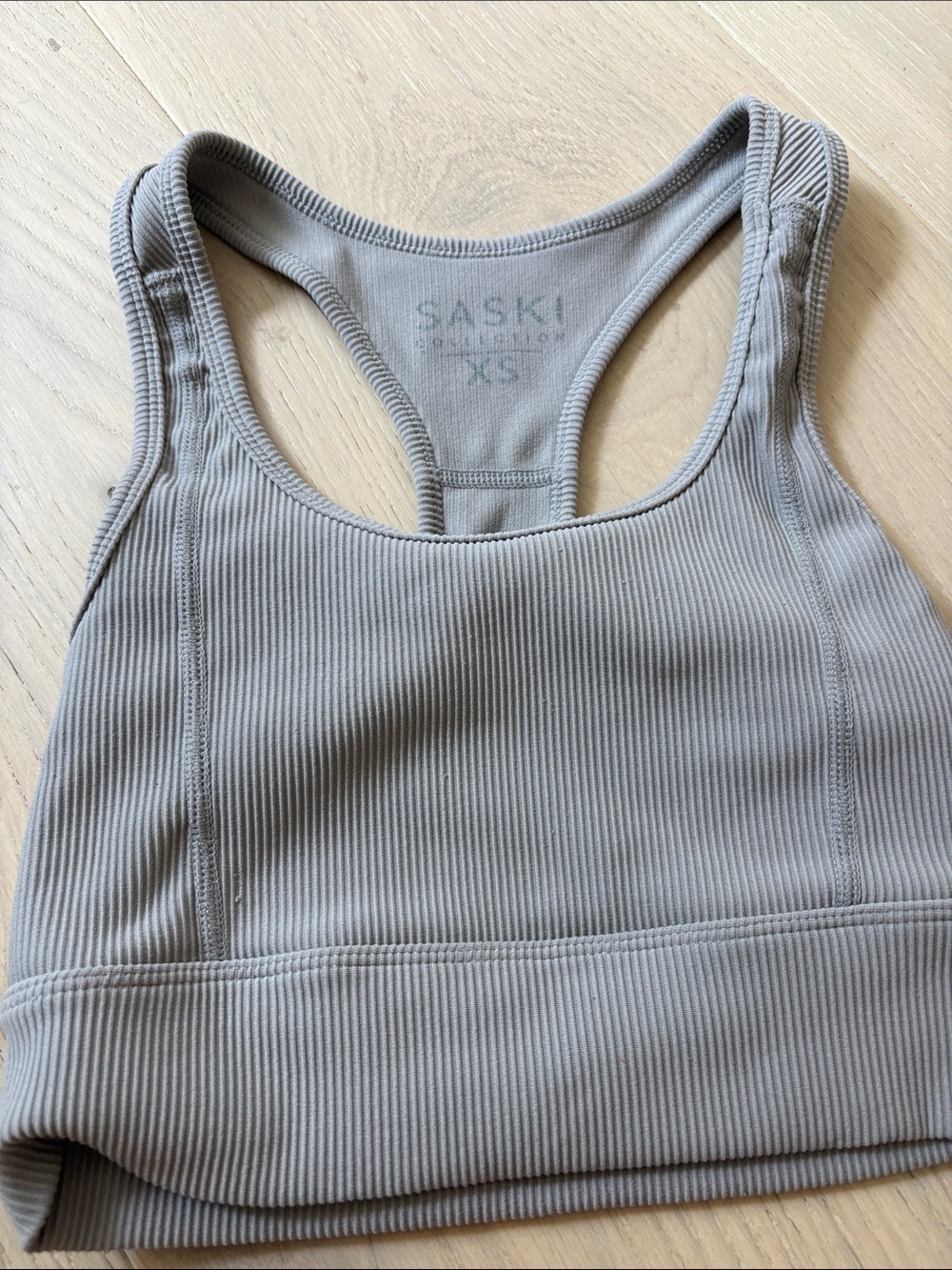 Saski collection Ribbed Racerback Top XS